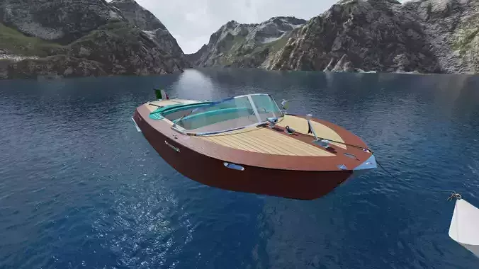 Decentraland Boat for METAVERSE