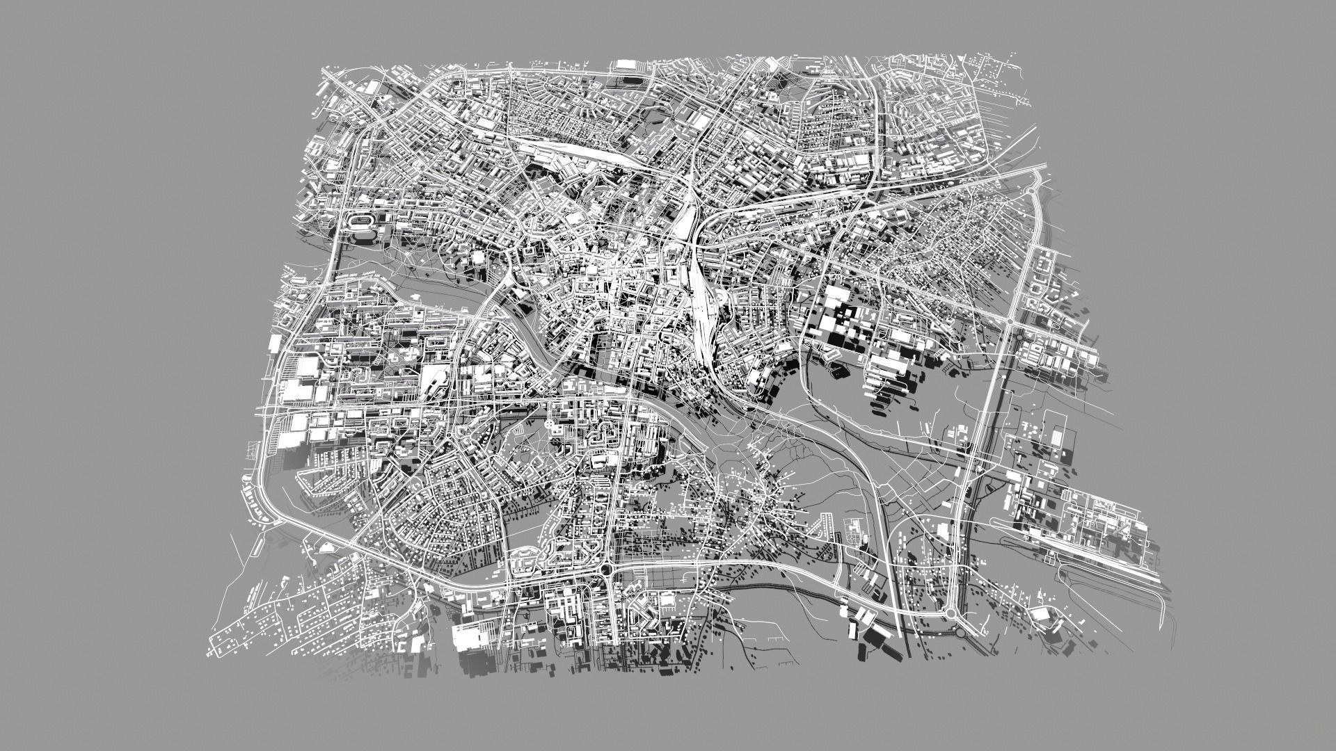 Cityscape Rzeszow Poland 3D model_5