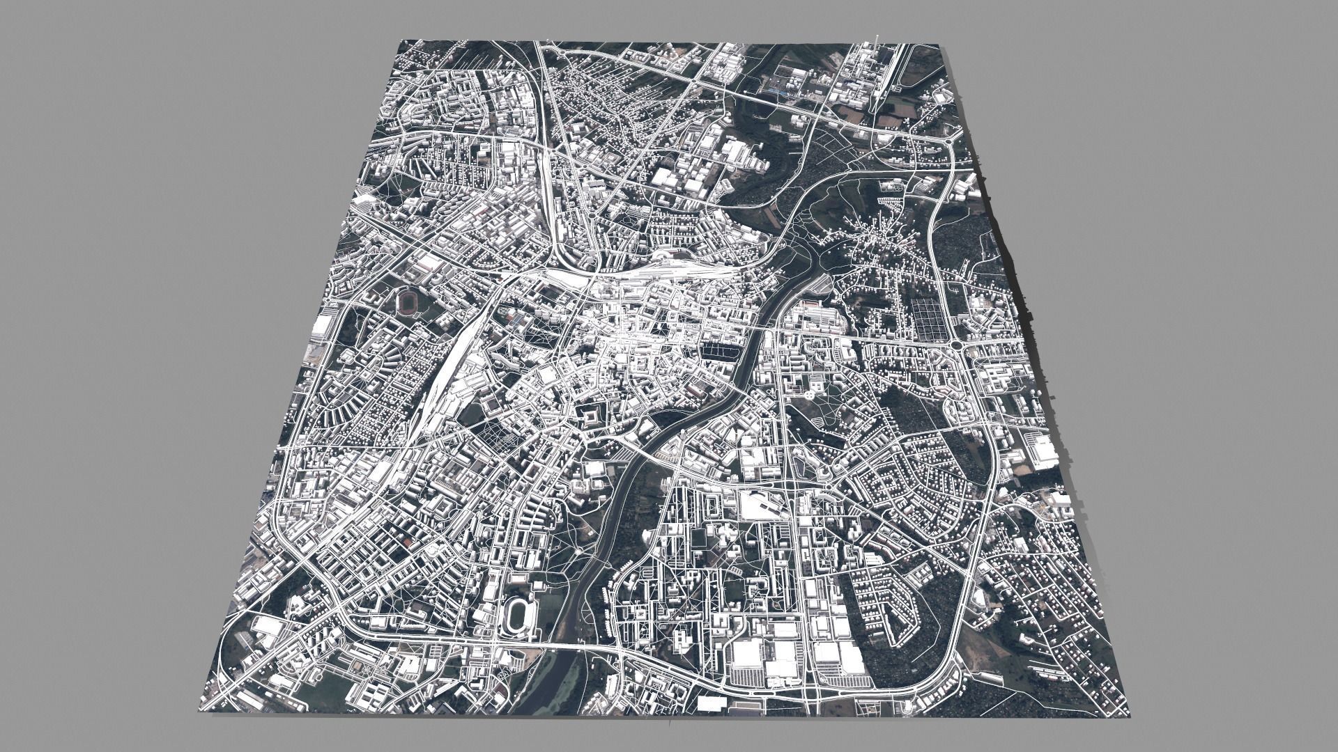 Cityscape Rzeszow Poland 3D model_11