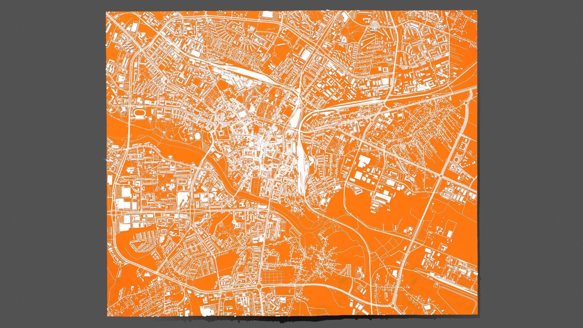 Cityscape Rzeszow Poland 3D model_4