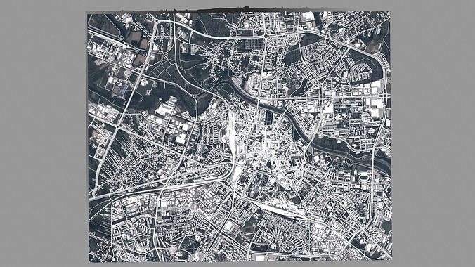 Cityscape Rzeszow Poland 3D model 2