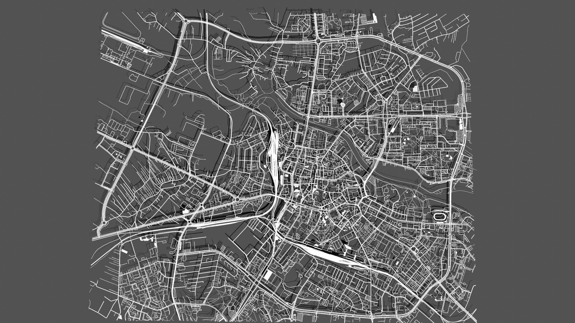 Cityscape Rzeszow Poland 3D model_12