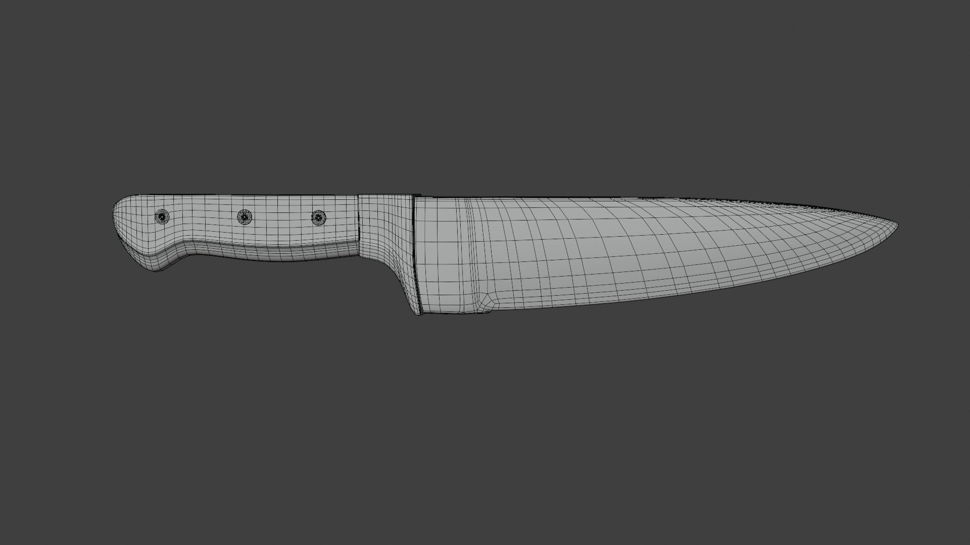 knife 3D model_2