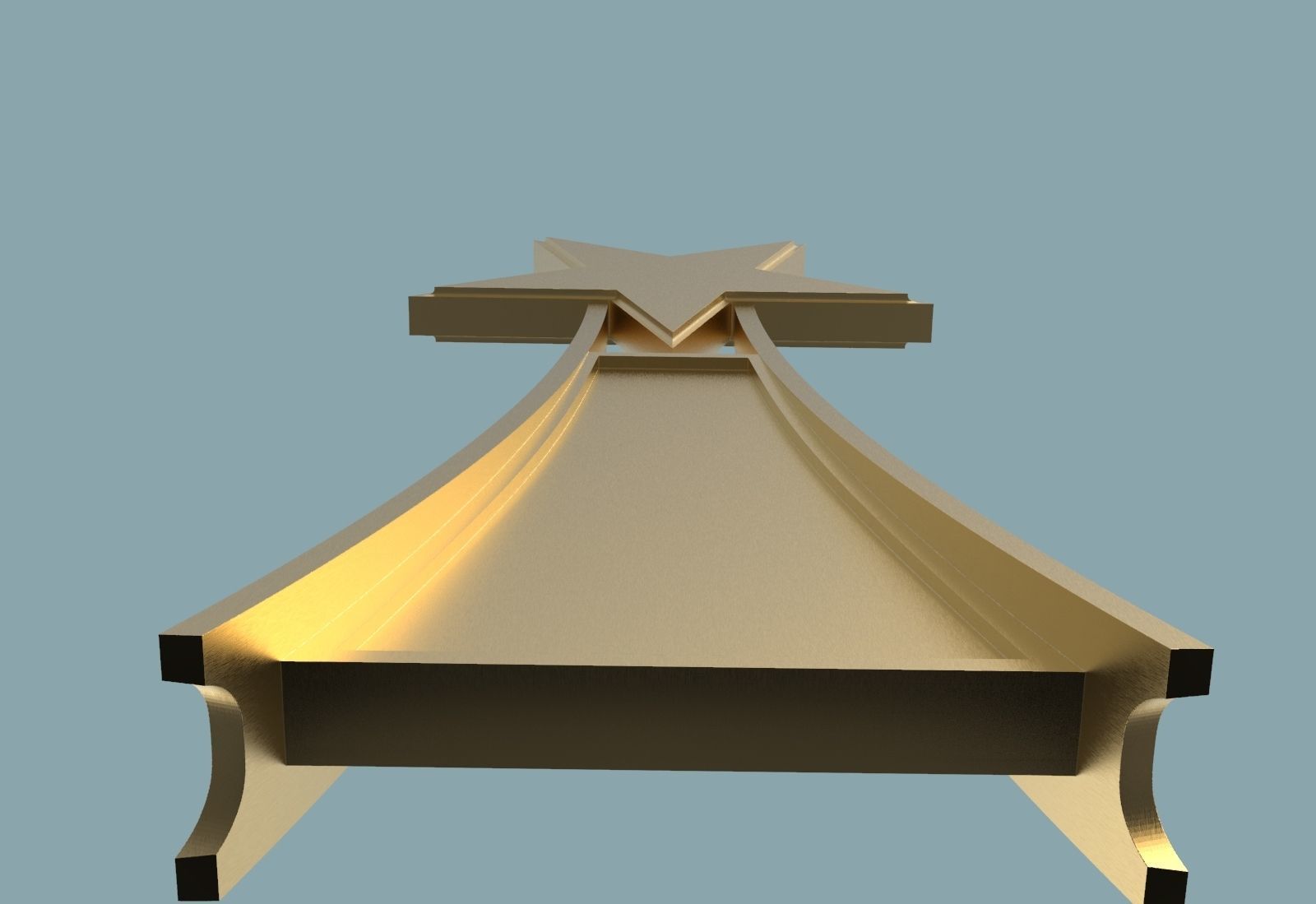 Star Award 3D print model_2