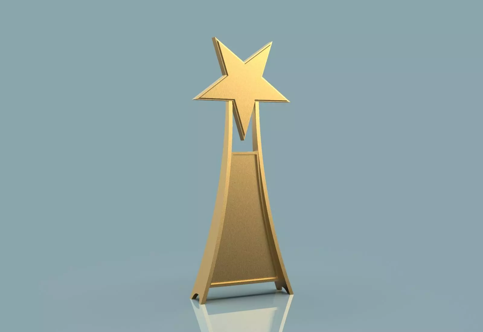 Star Award 3D print model_0