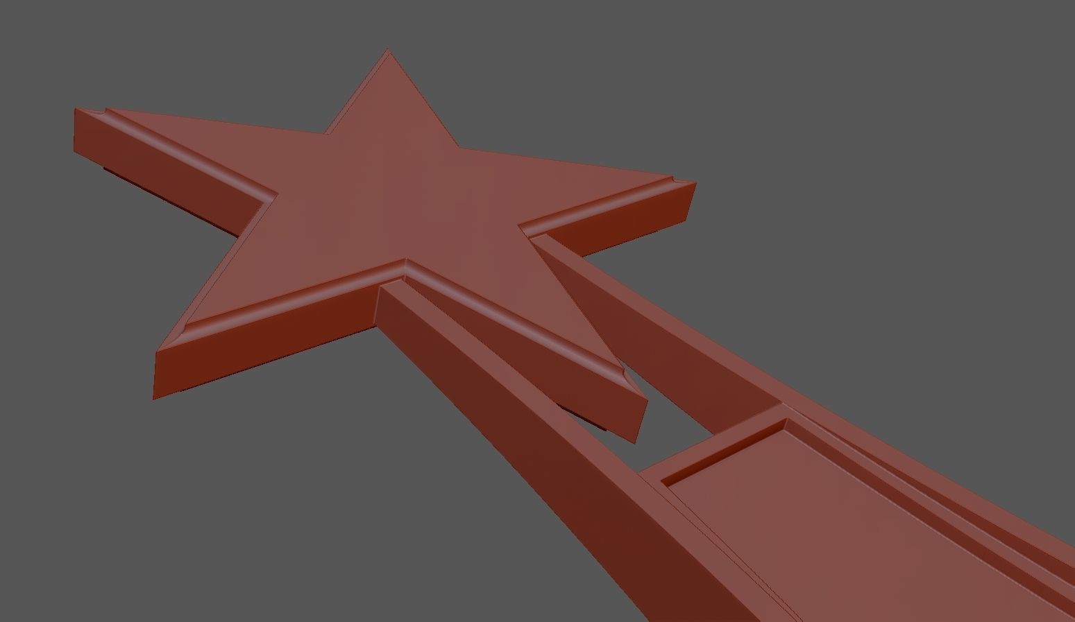 Star Award 3D print model_4