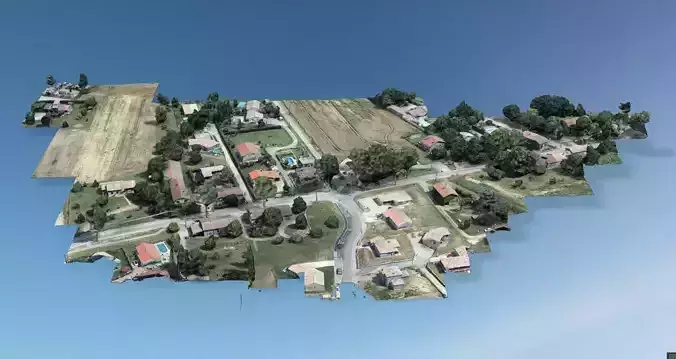 Village French 3D - Villeneuve-les-Bouloc