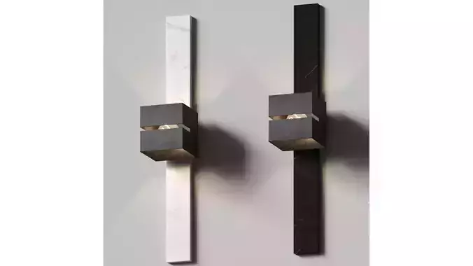 Effekt Slab - Sconce 3D model