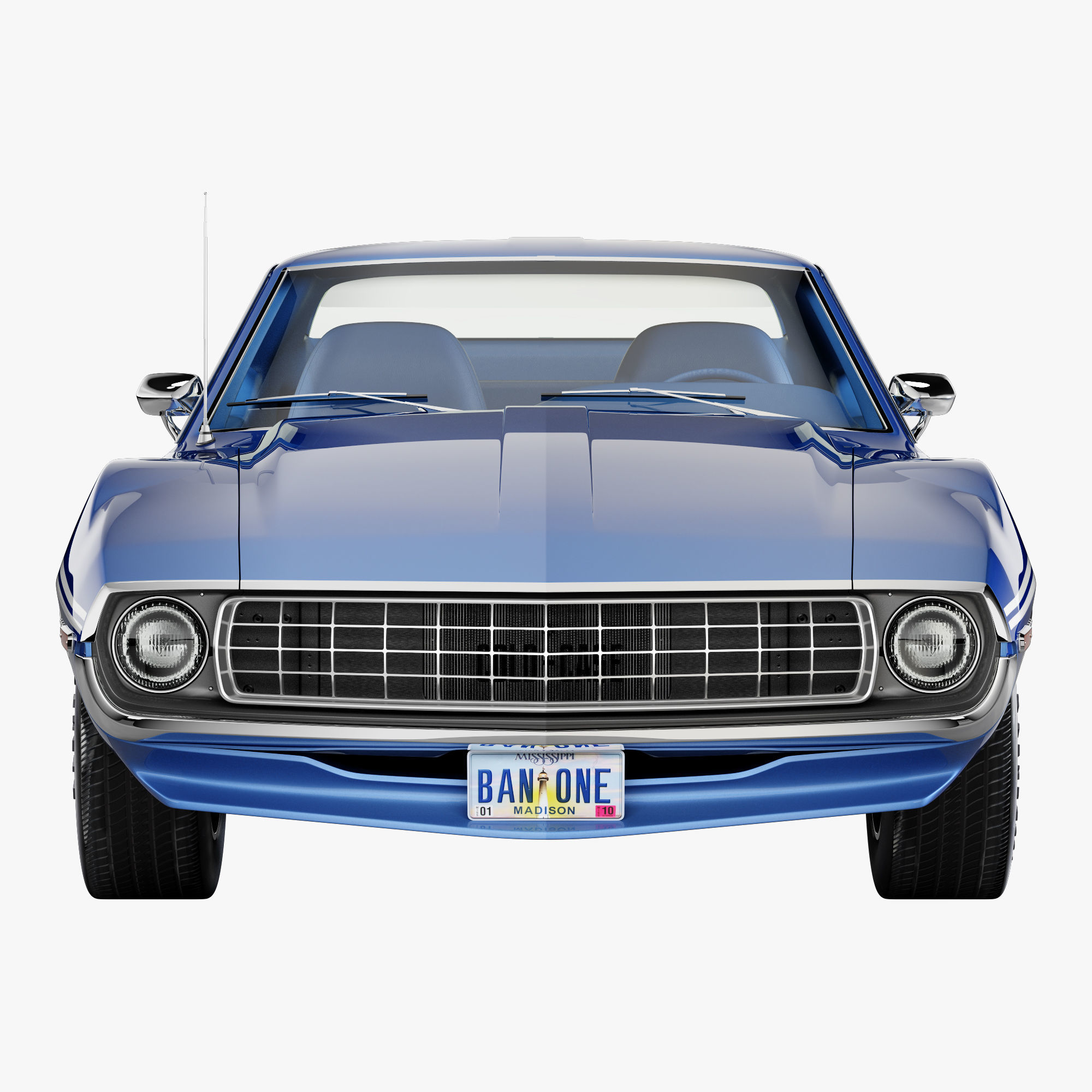 AMC AMX SST-1972 3D model_2