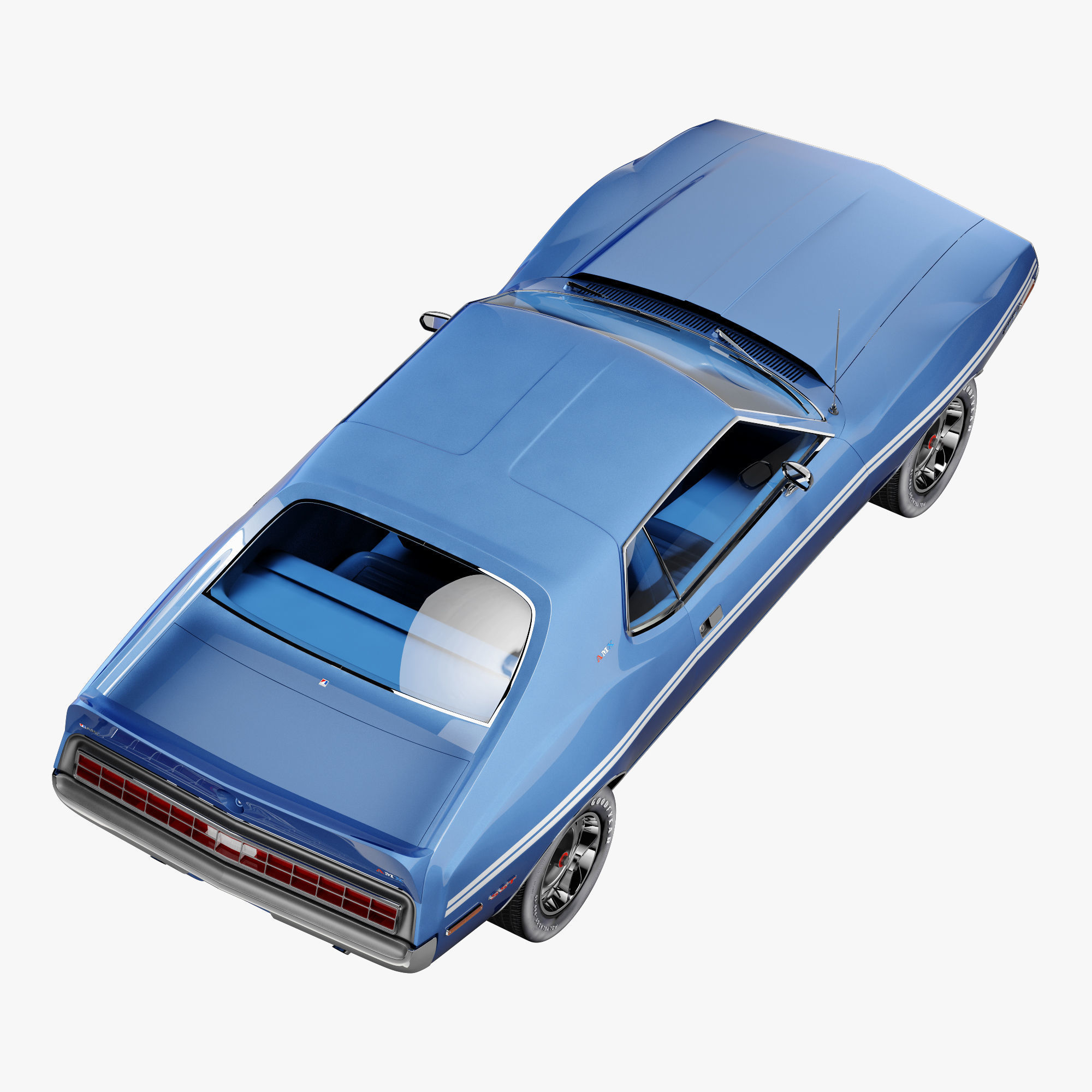 AMC AMX SST-1972 3D model_7