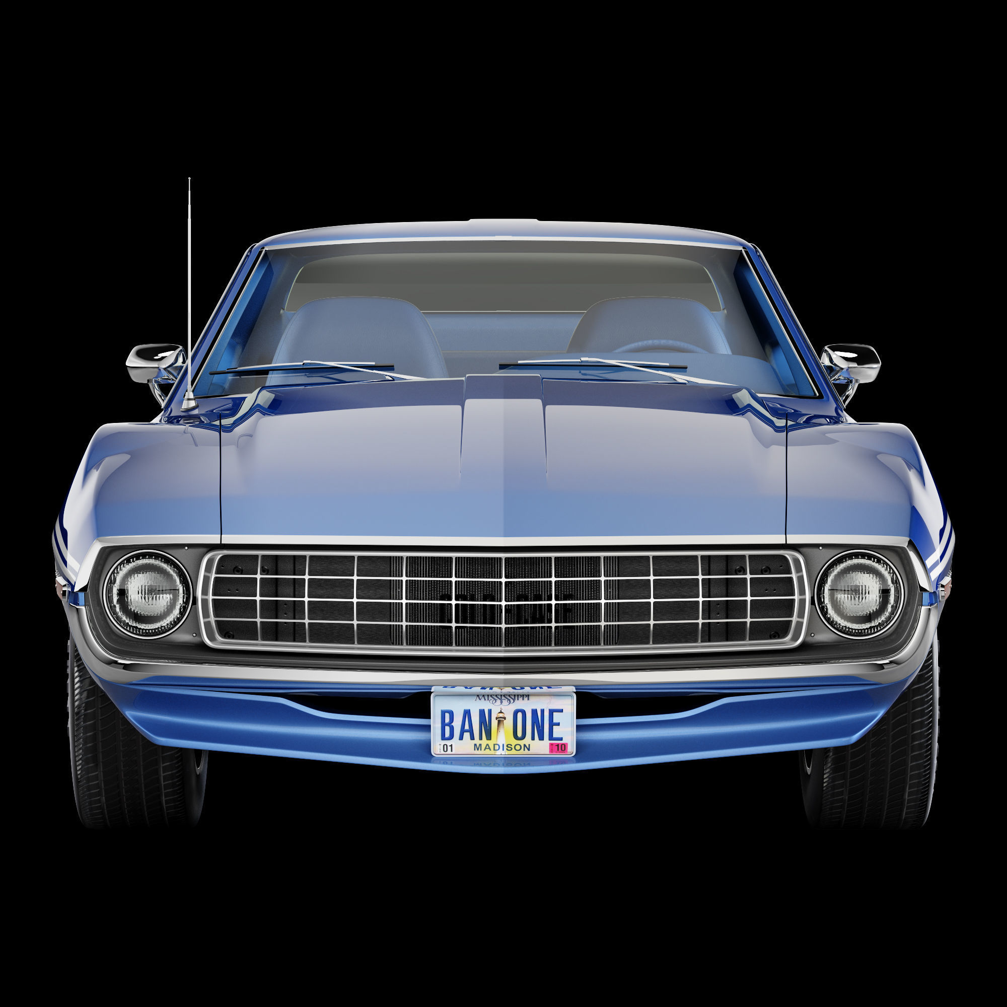 AMC AMX SST-1972 3D model_11