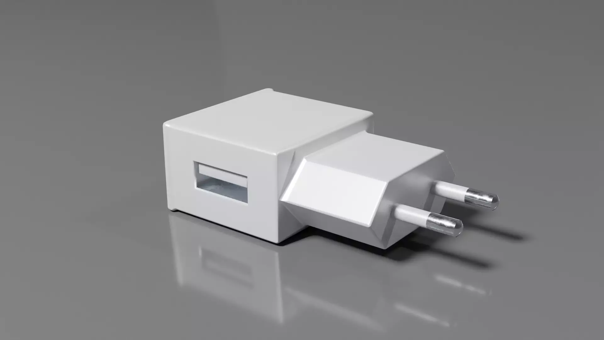 USB Mobile Phone Charger Samsung Free low-poly 3D model