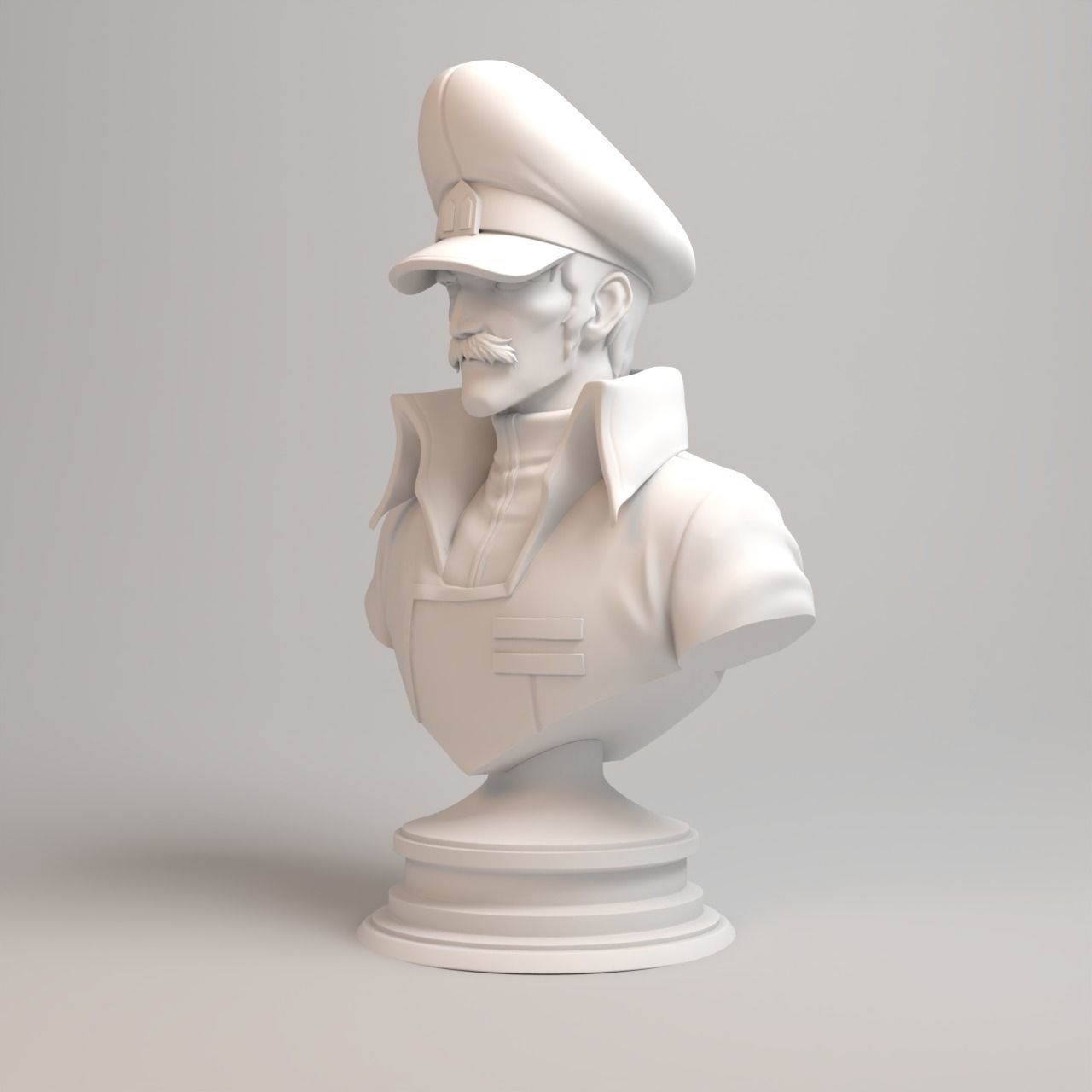 Anime Classics - Robotech - Captain Global 3D print model_8