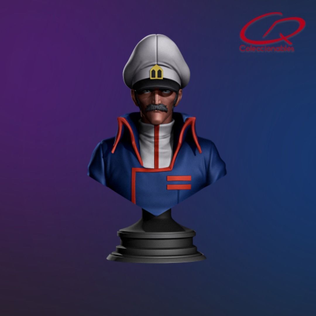 Anime Classics - Robotech - Captain Global 3D print model_12