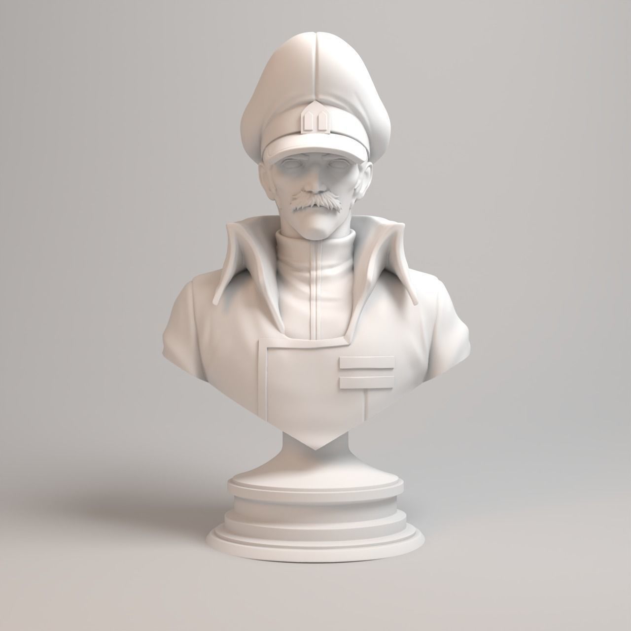 Anime Classics - Robotech - Captain Global 3D print model_6