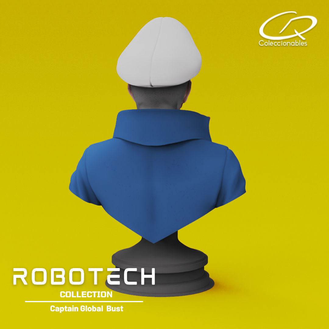 Anime Classics - Robotech - Captain Global 3D print model_2