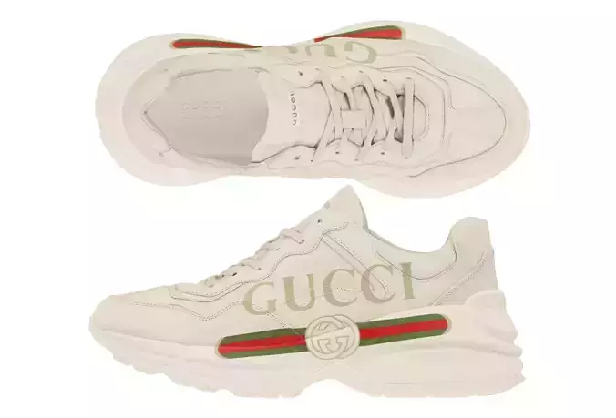 GUCCI RHYTON Clunky Sneaker Dad Shoes 3D model | CGTrader