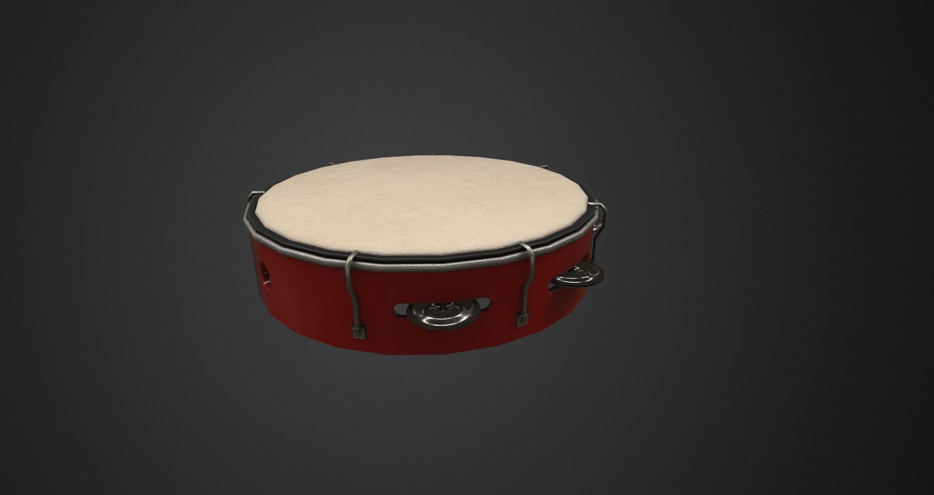 Low-Poly Musical Instruments Pack Low-poly 3D model_35