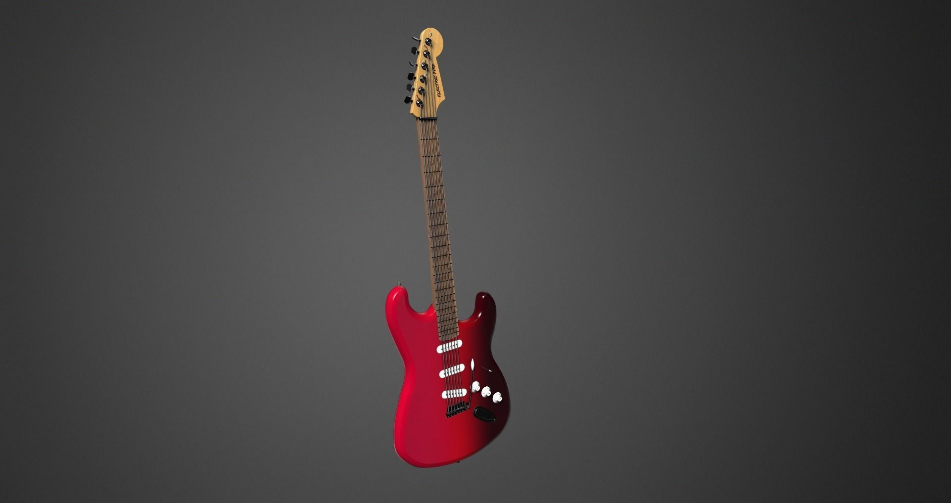 Low-Poly Musical Instruments Pack Low-poly 3D model_15