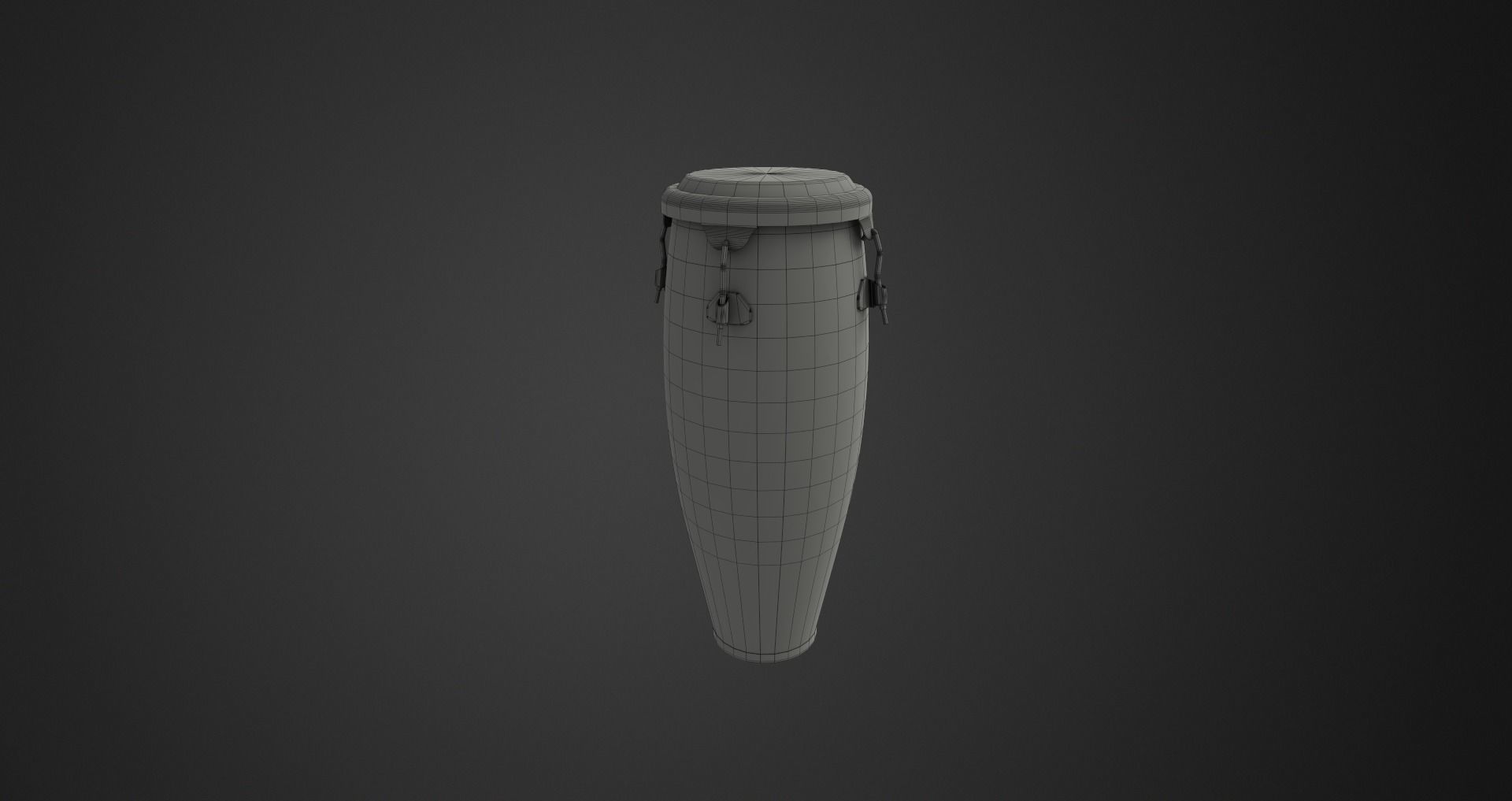 Low-Poly Musical Instruments Pack Low-poly 3D model_10