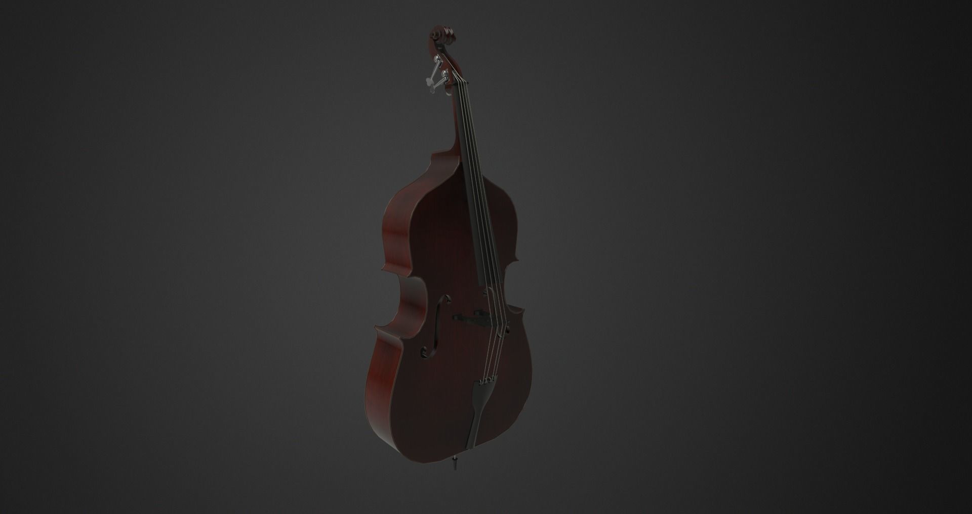Low-Poly Musical Instruments Pack Low-poly 3D model_11