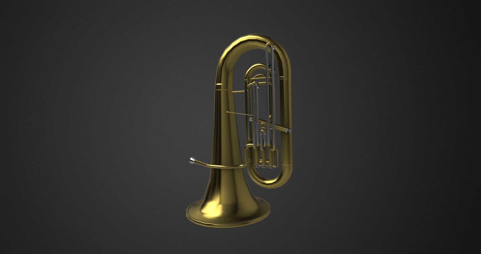 Low-Poly Musical Instruments Pack Low-poly 3D model_43
