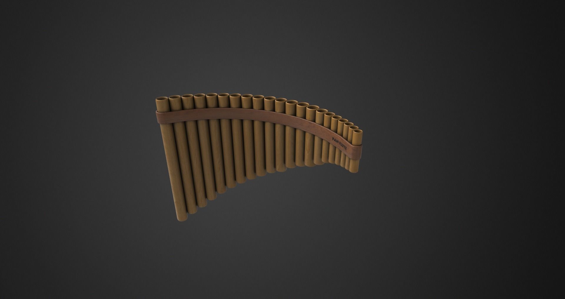 Low-Poly Musical Instruments Pack Low-poly 3D model_27
