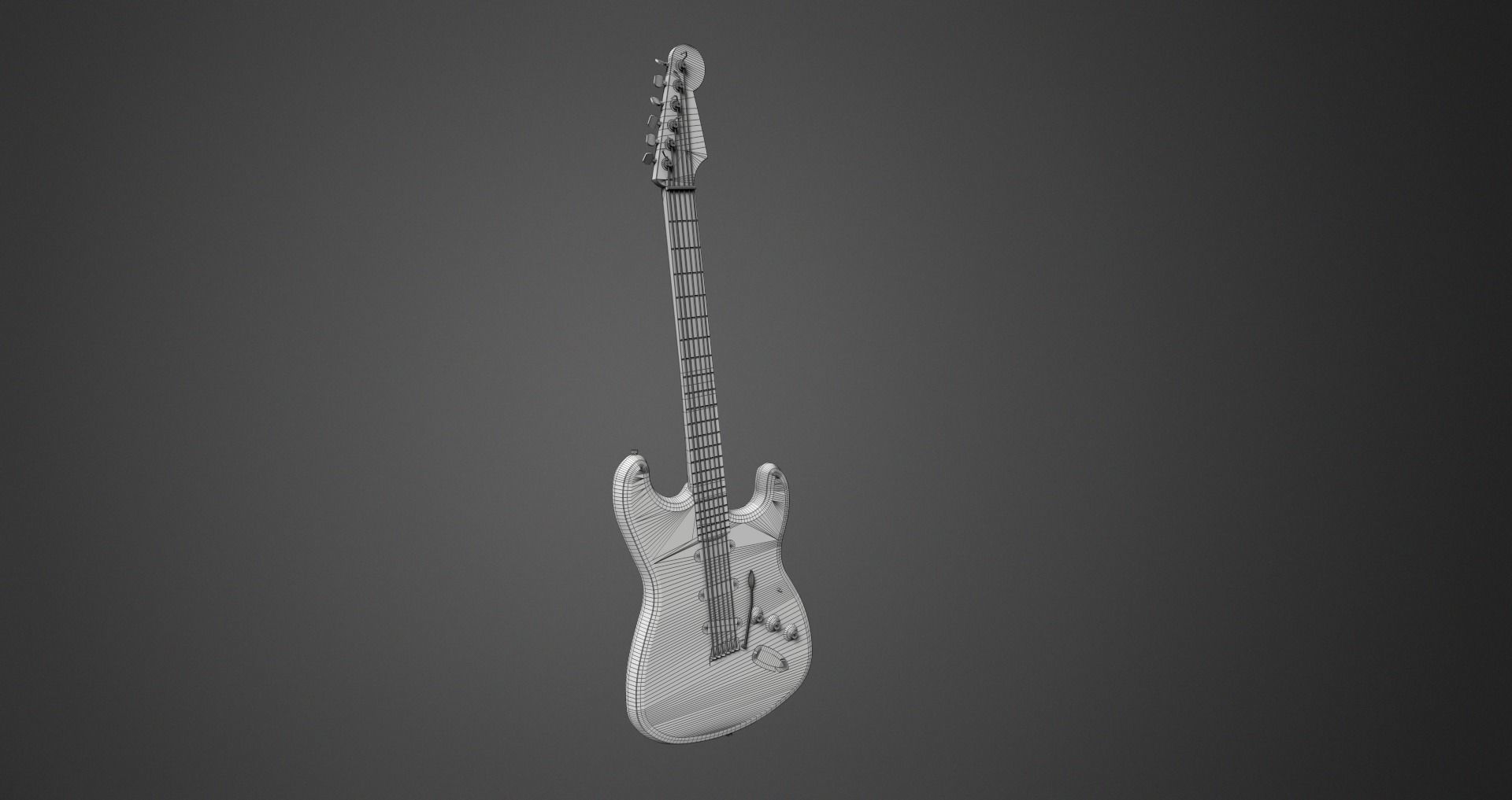 Low-Poly Musical Instruments Pack Low-poly 3D model_16