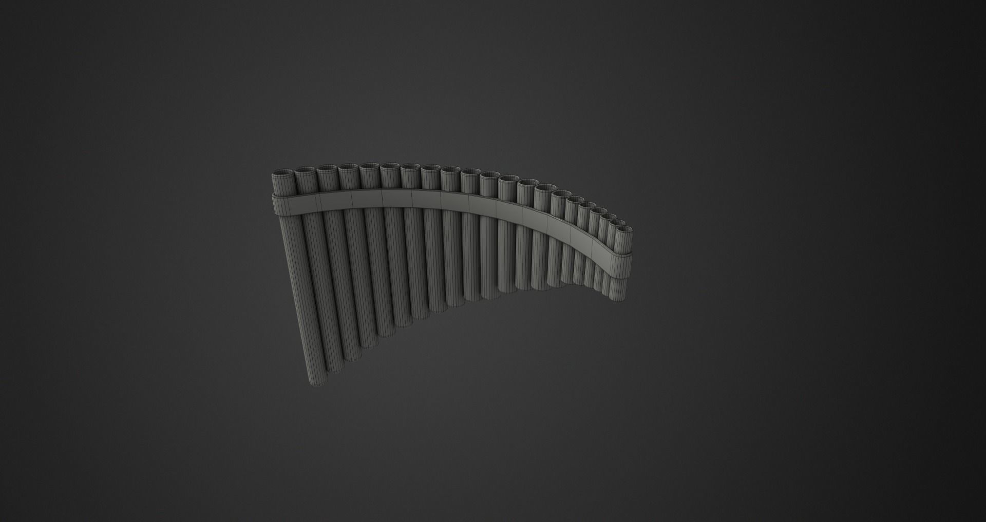 Low-Poly Musical Instruments Pack Low-poly 3D model_28