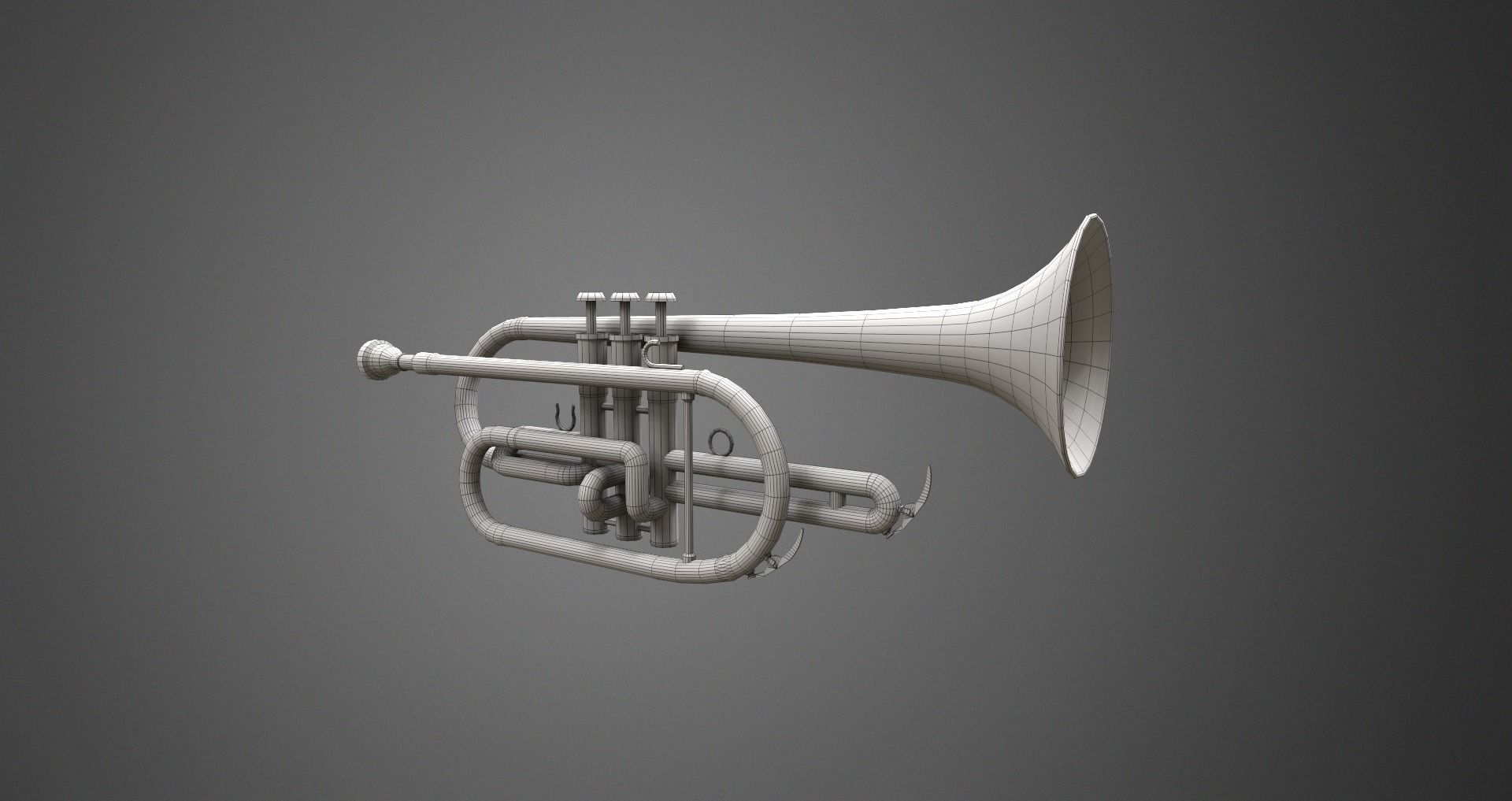 Low-Poly Musical Instruments Pack Low-poly 3D model_42