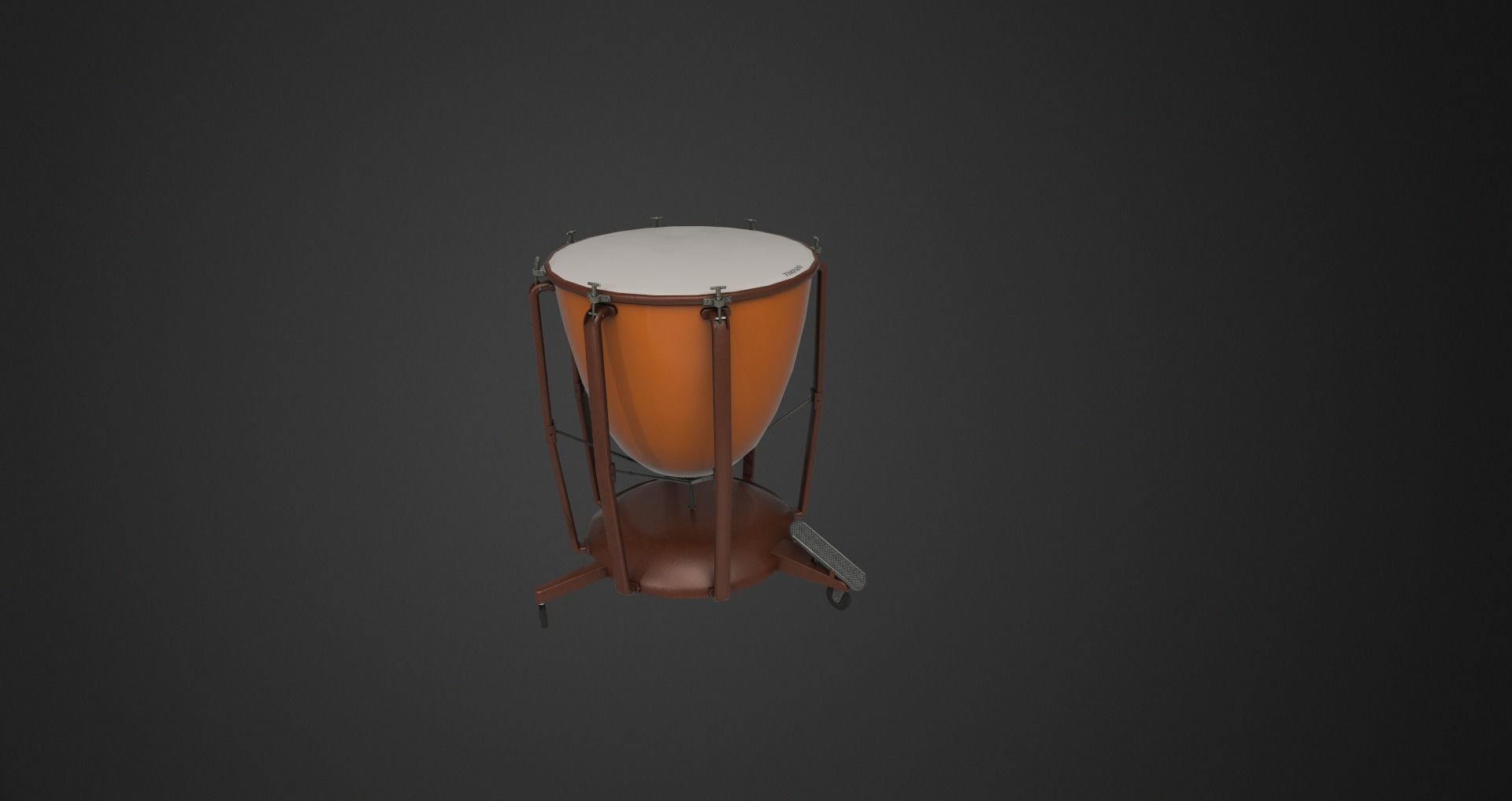 Low-Poly Musical Instruments Pack Low-poly 3D model_37