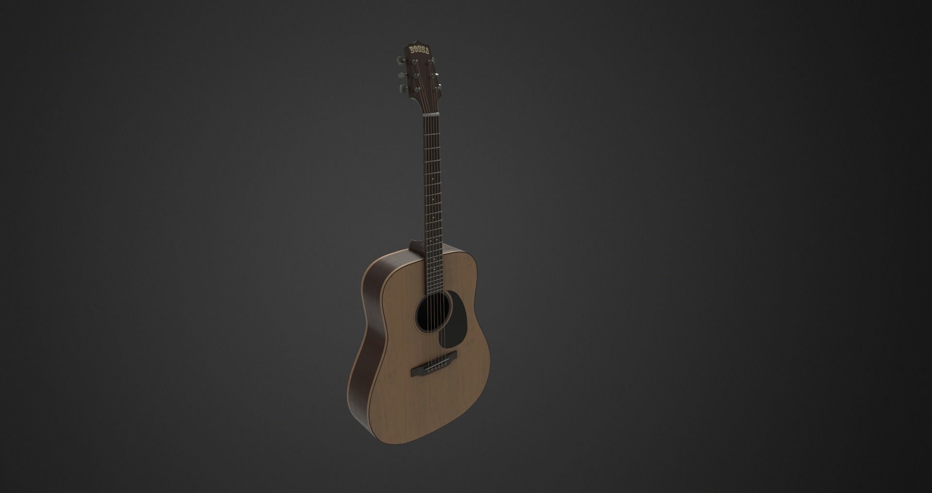 Low-Poly Musical Instruments Pack Low-poly 3D model_1