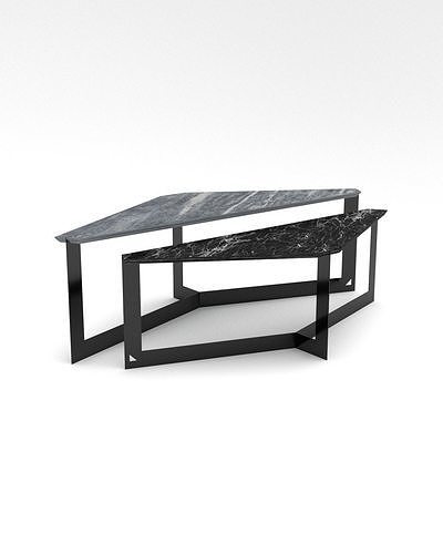 Dorsa Delta Coffee Table 3D model