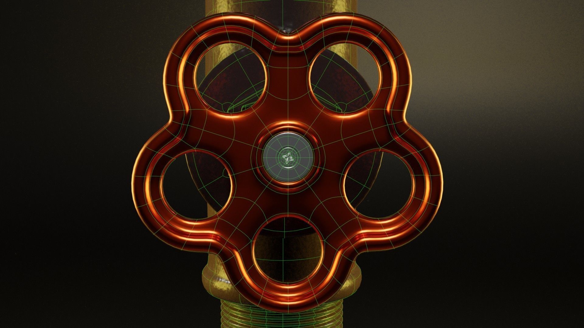 Table lamp 3D model_8