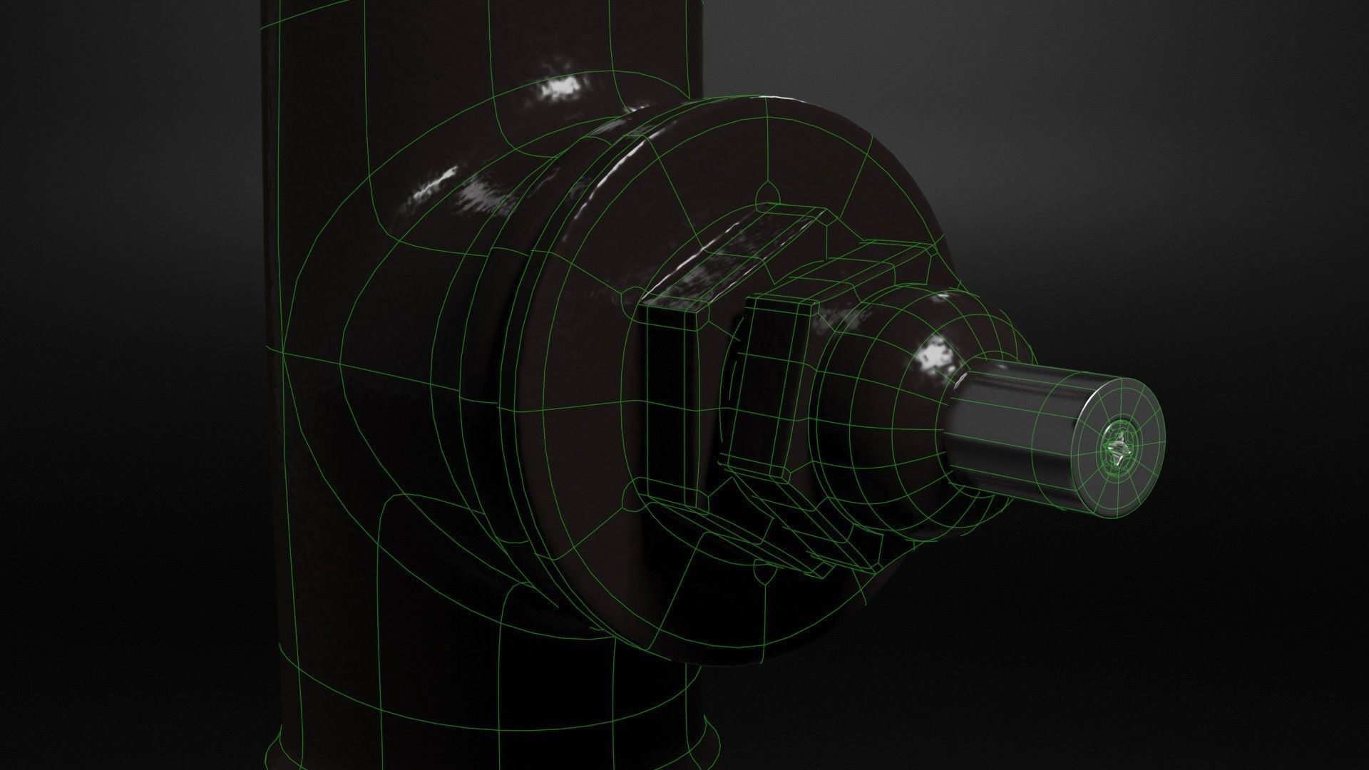 Table lamp 3D model_9