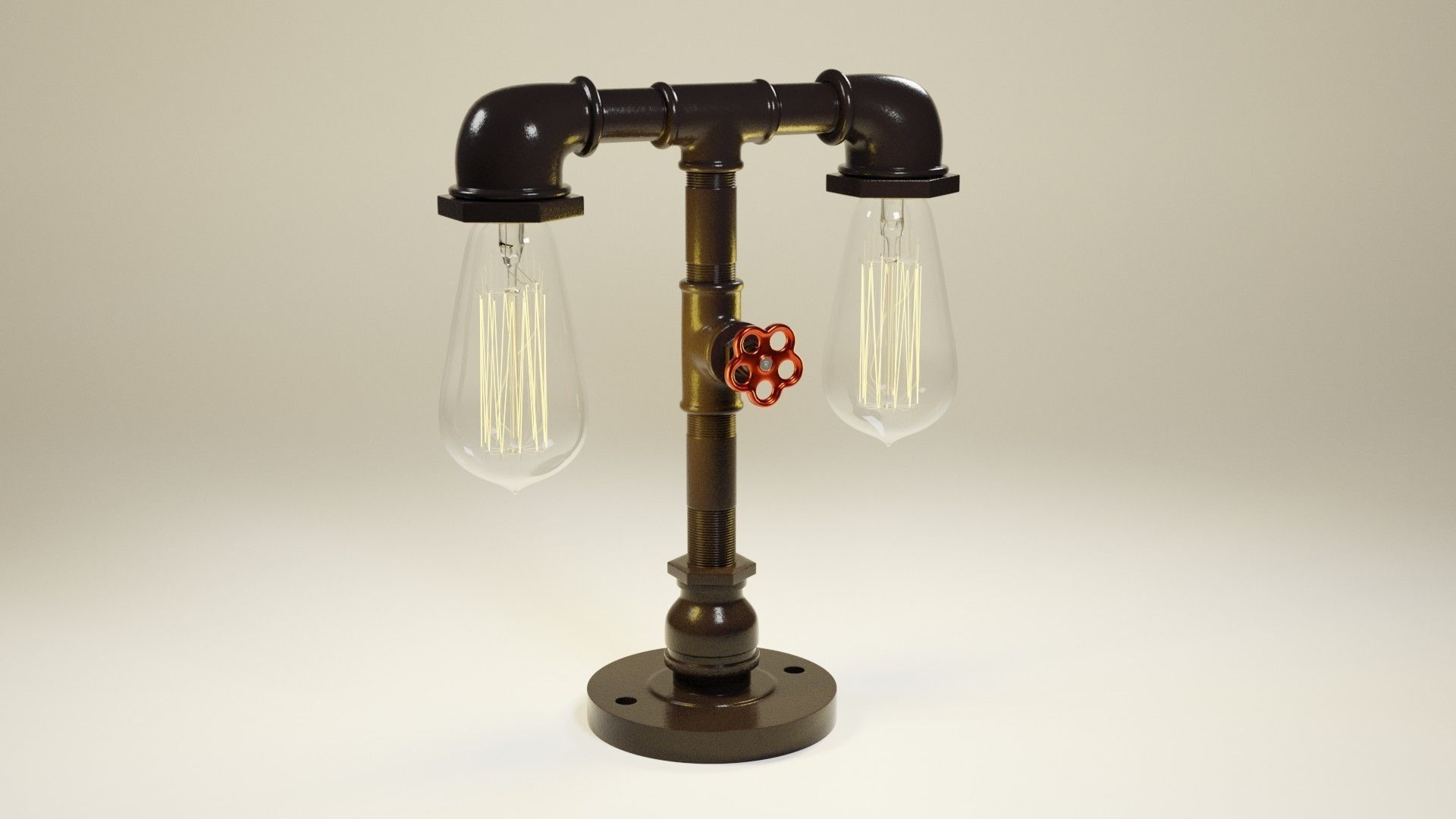 Table lamp 3D model_19