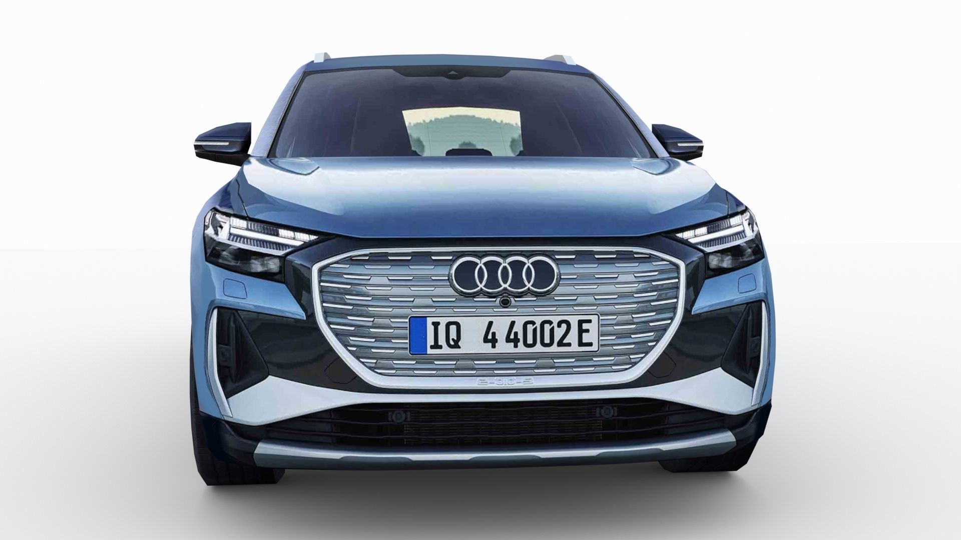 Audi Q4  e-tron 2022 Low-poly 3D model_1