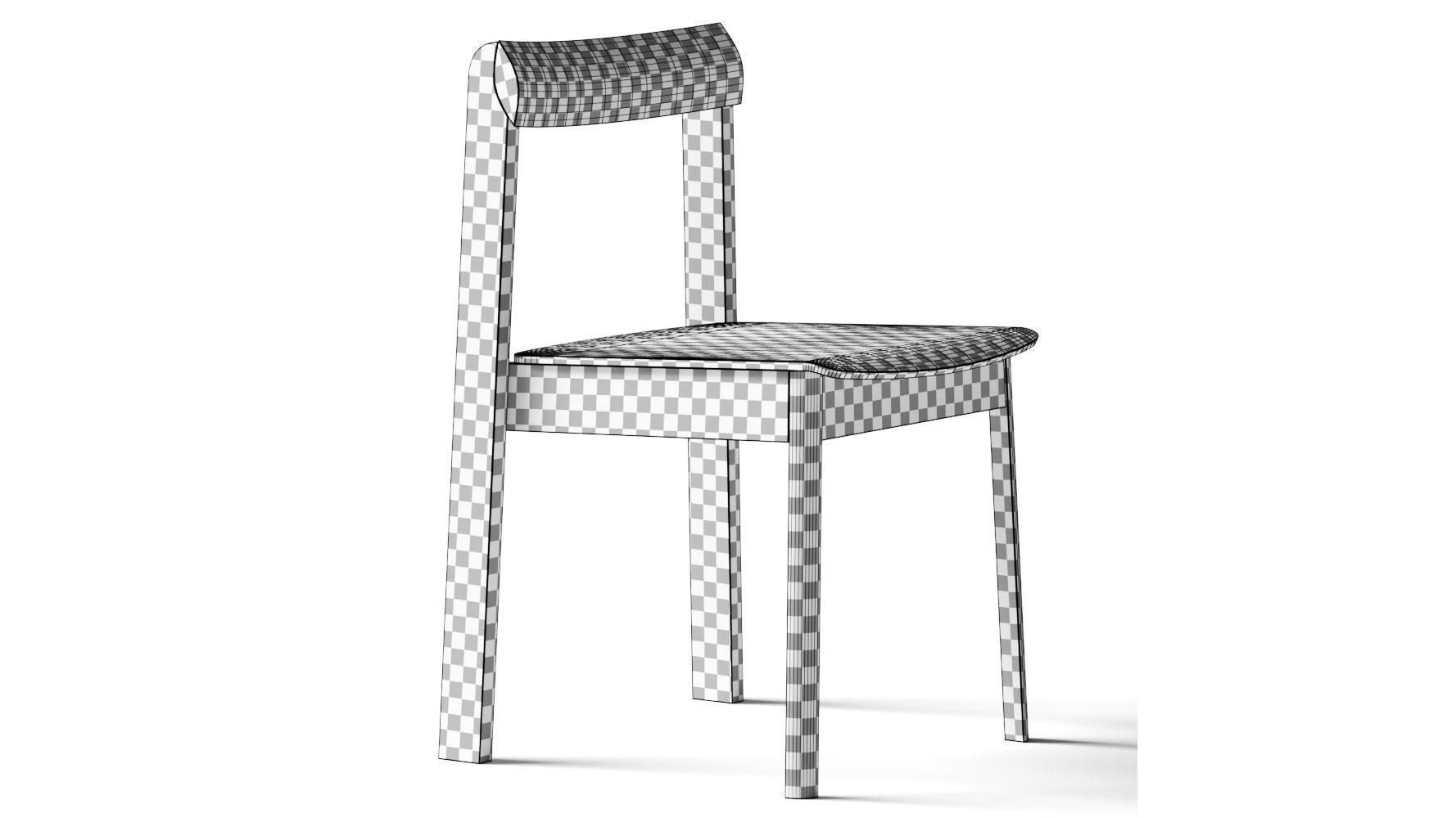 Form and Refine Blueprint Chair 3D model_2