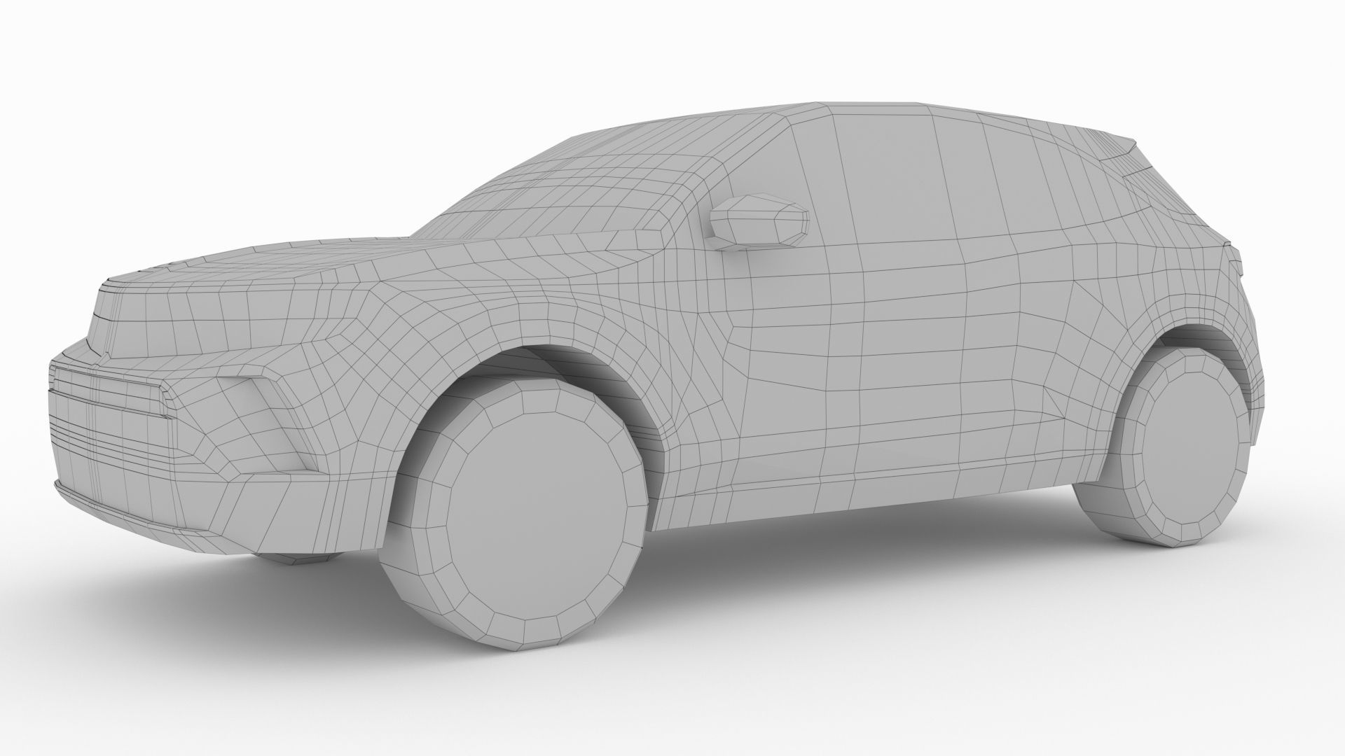 SUV 5 low poly car collection _17