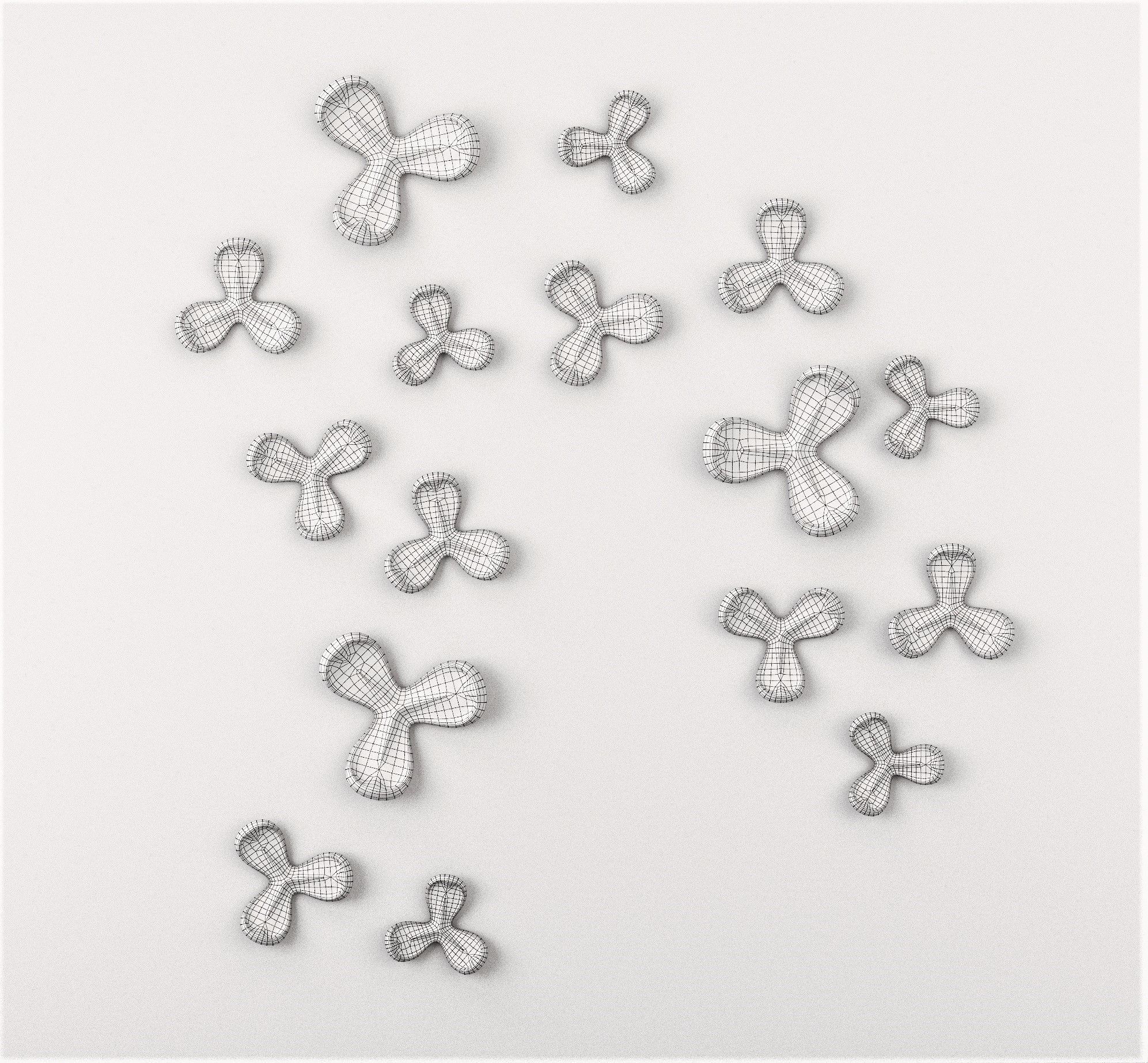 Frangipani Flora Collection 3D model_4