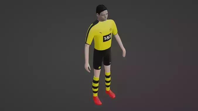 Soccer Player - Borussia Dortmund