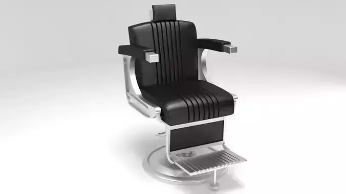 salon chair 3d model