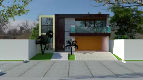 Home Living  3D model_0