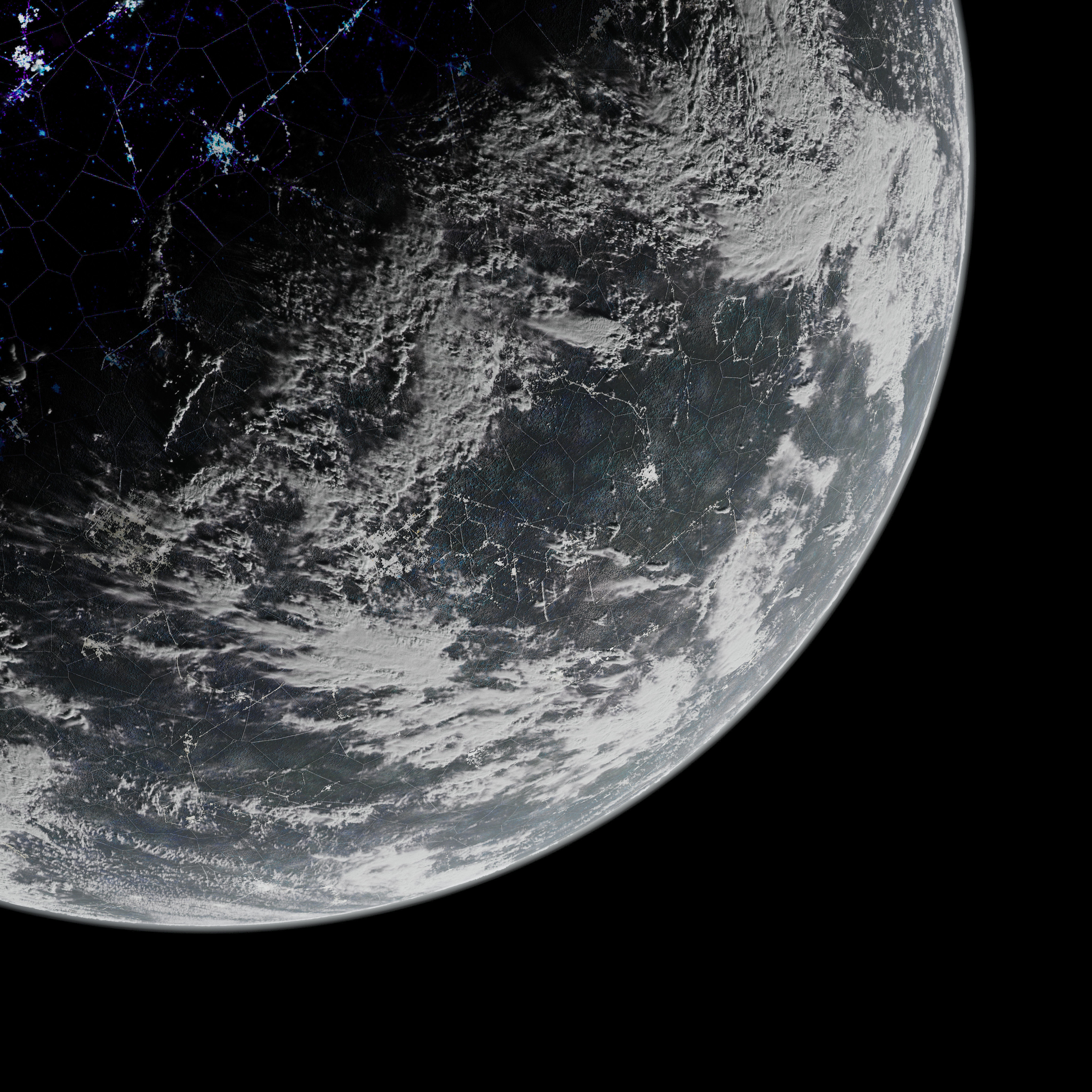 Exotic Planet 02 - 16k 3D model_10