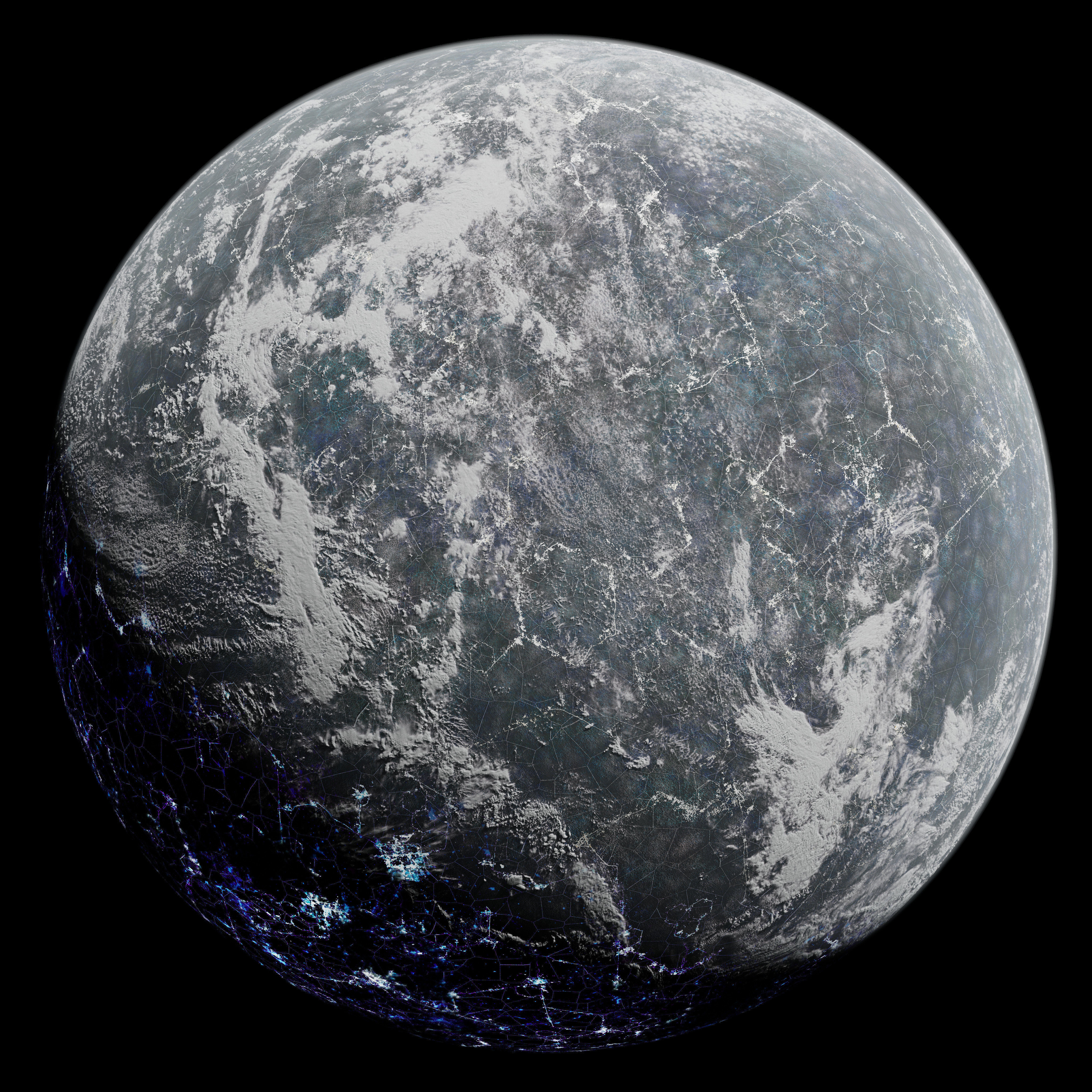 Exotic Planet 02 - 16k 3D model_11