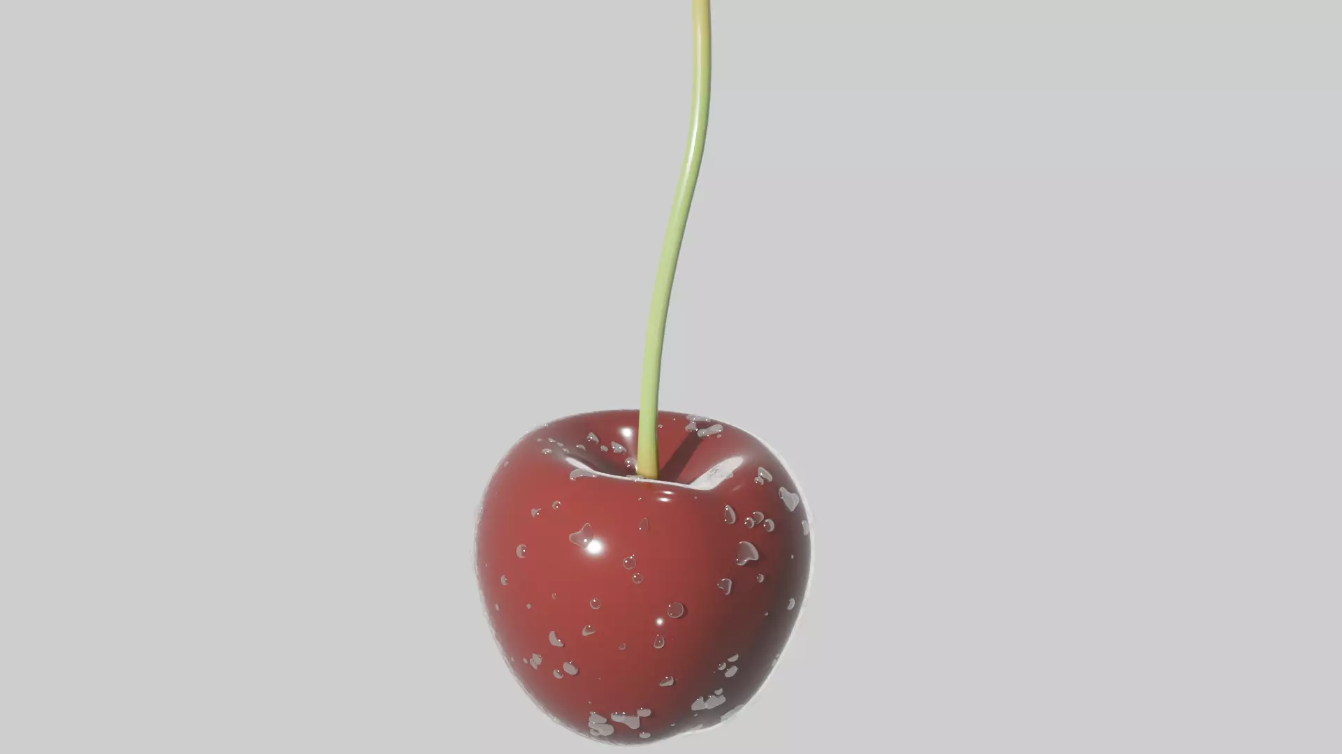  Cherry with water  3D model 3D model_0