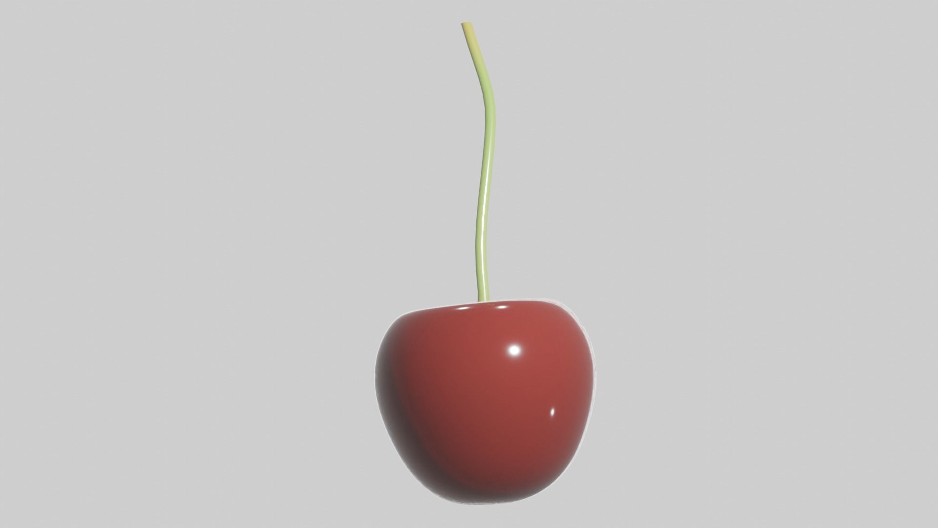  Cherry with water  3D model 3D model_3