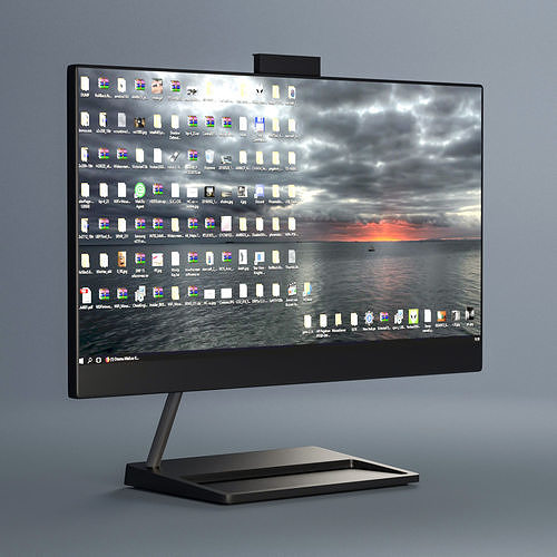 Monoblock Lenovo 3D model