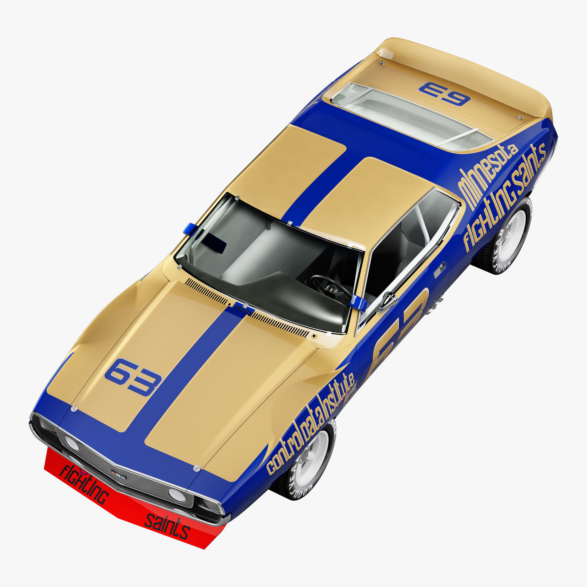 AMC Bill Collins javelin 3D model_6