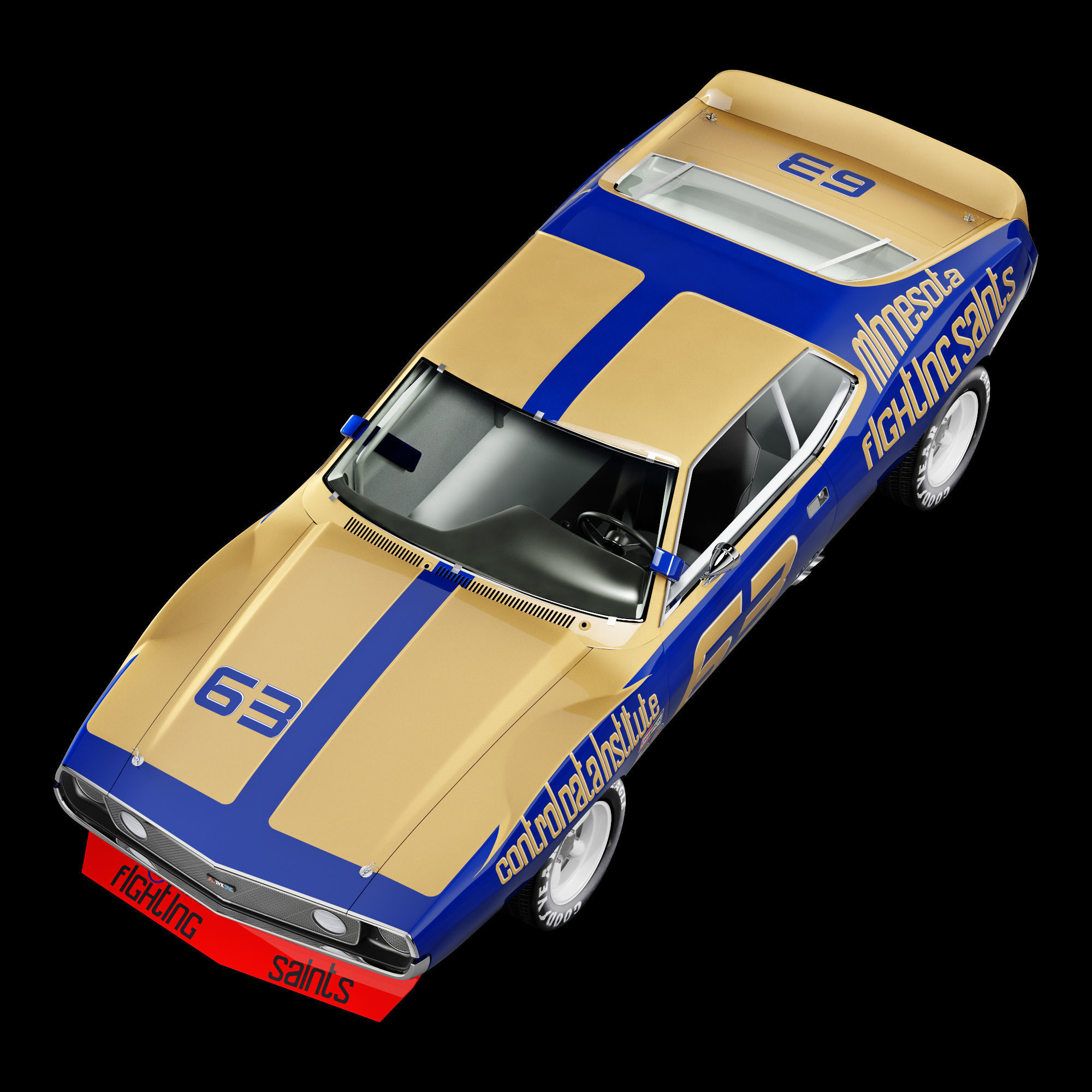 AMC Bill Collins javelin 3D model_14